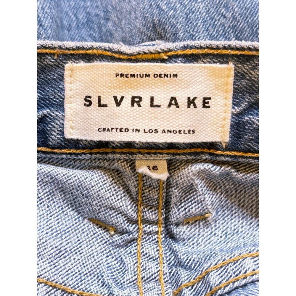 SLVRLAKE Tess Barrel Leg Jeans Size 26 - Picture 3 of 4